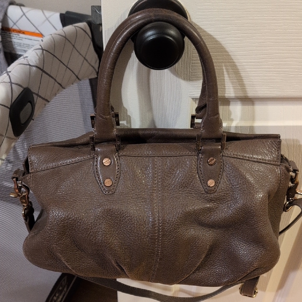 Tory Burch Brown Leather Handbag - Picture 2 of 4